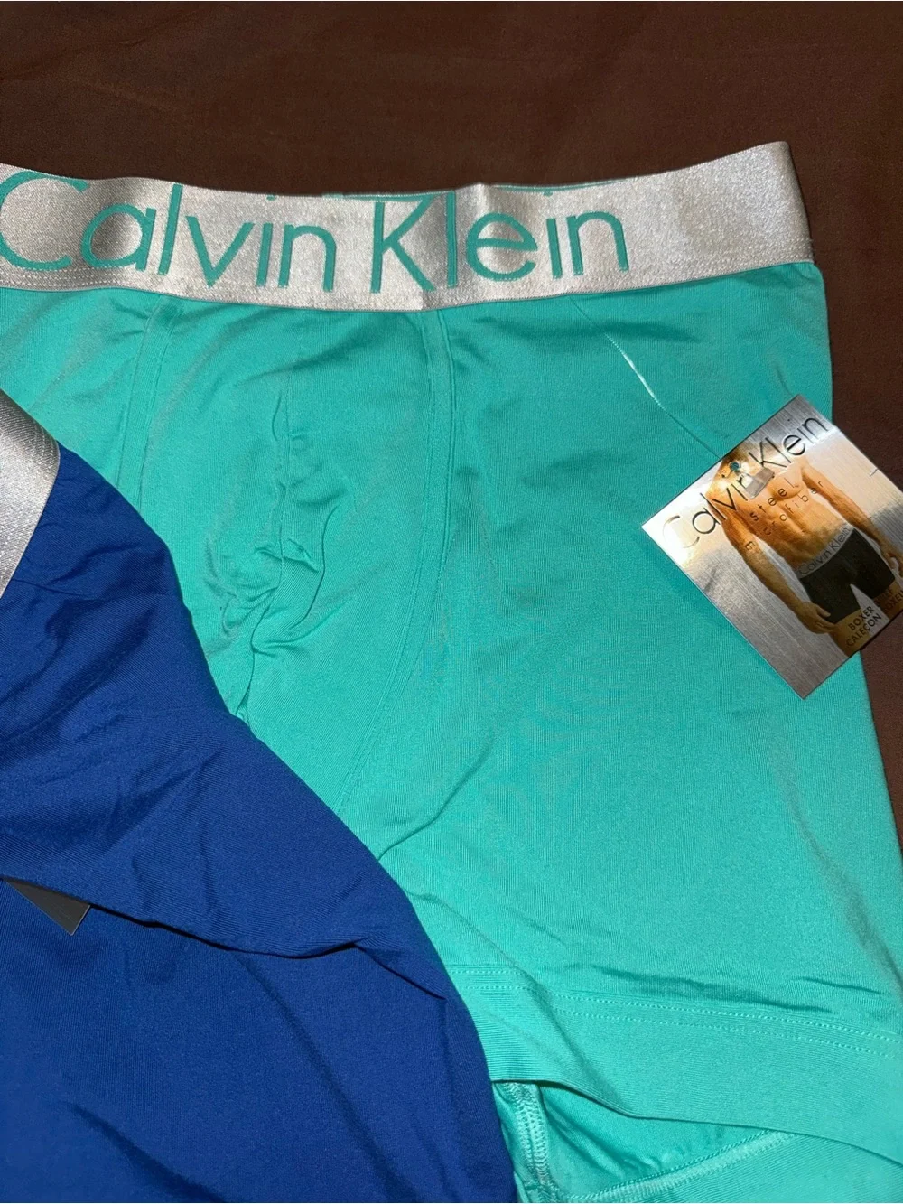 Calvin Klein Boxer Briefs micro steele